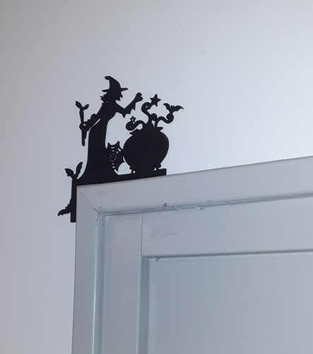 Décoration de porte - Halloween